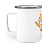 Colorado square & compass freemason symbol state map - Insulated Mug