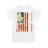 American Flag Freemason - Premium T Shirt