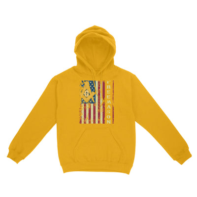 American Flag Freemason - Hoodie