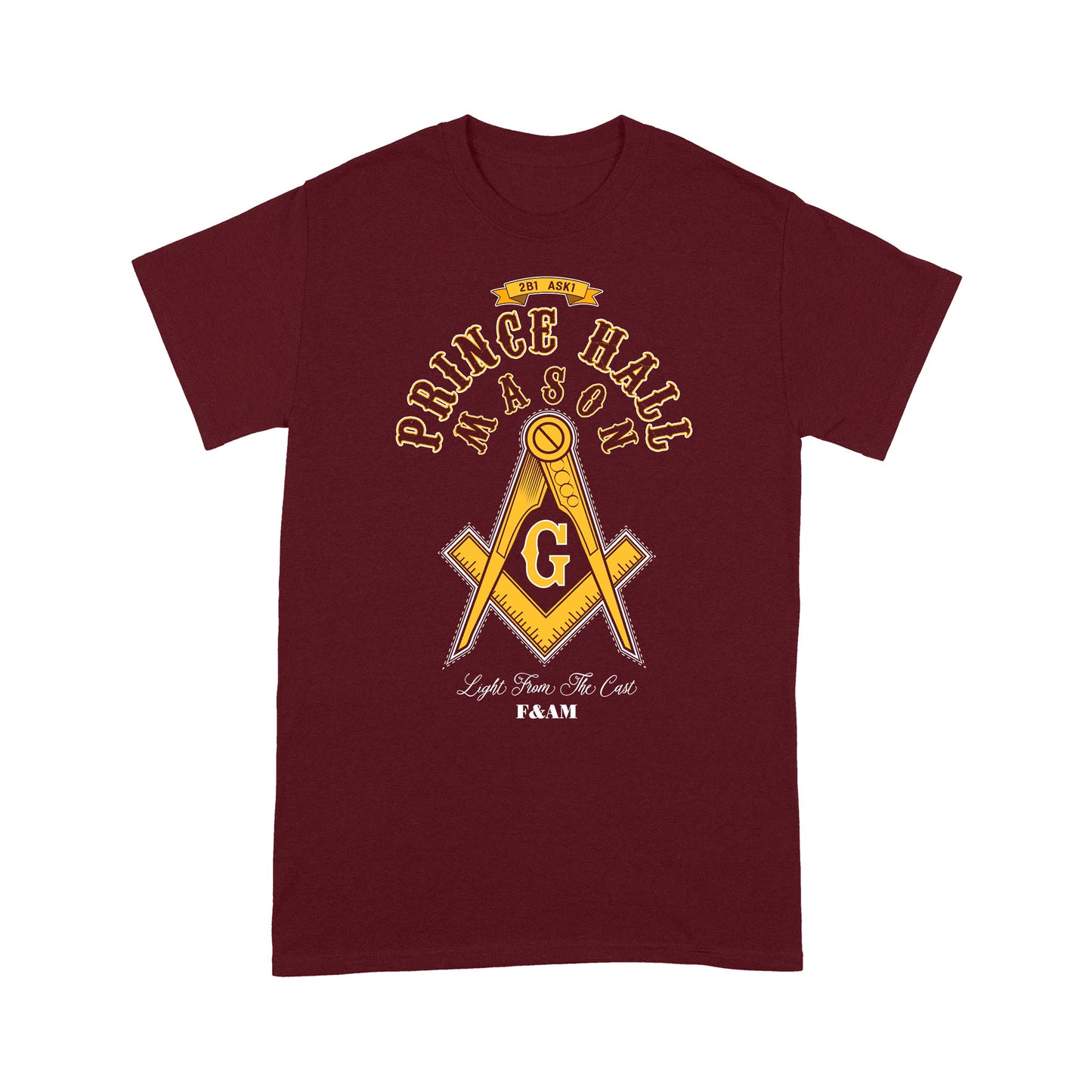 PHA Mason Light From The East Freemason - T Shirt