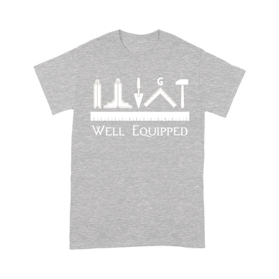 Well Equipped Freemason - Premium T Shirt