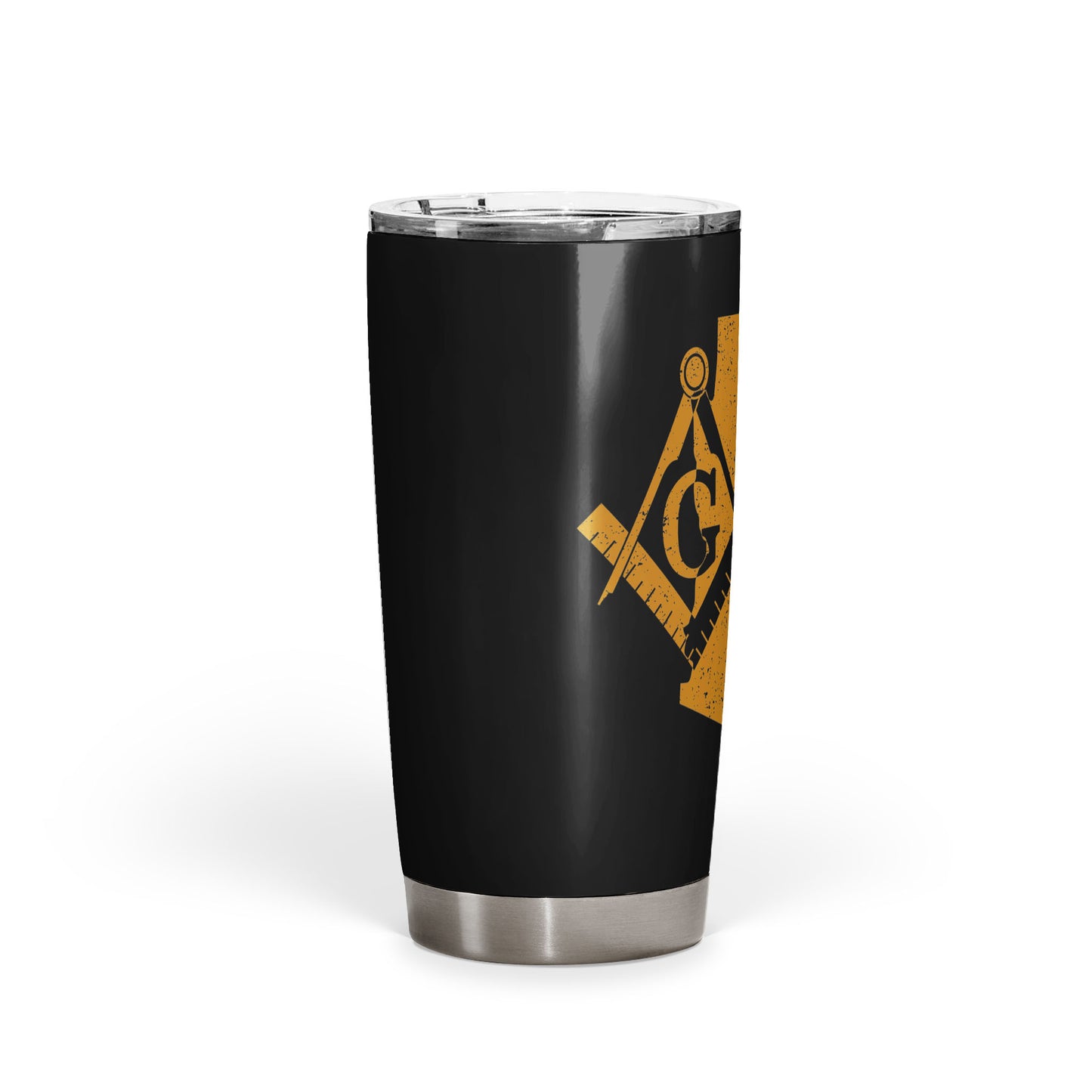 Colorado Square & Compass Freemason symbol state map - 20oz Fat Tumbler