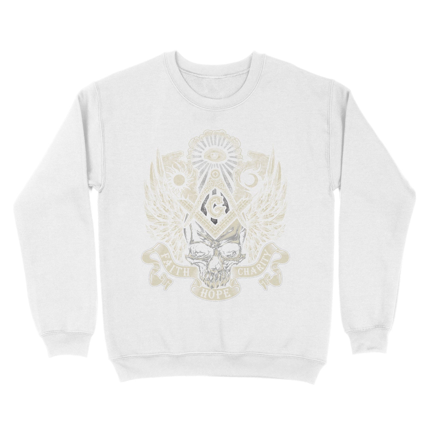 Faith Charity Hope Freemason - Sweatshirt