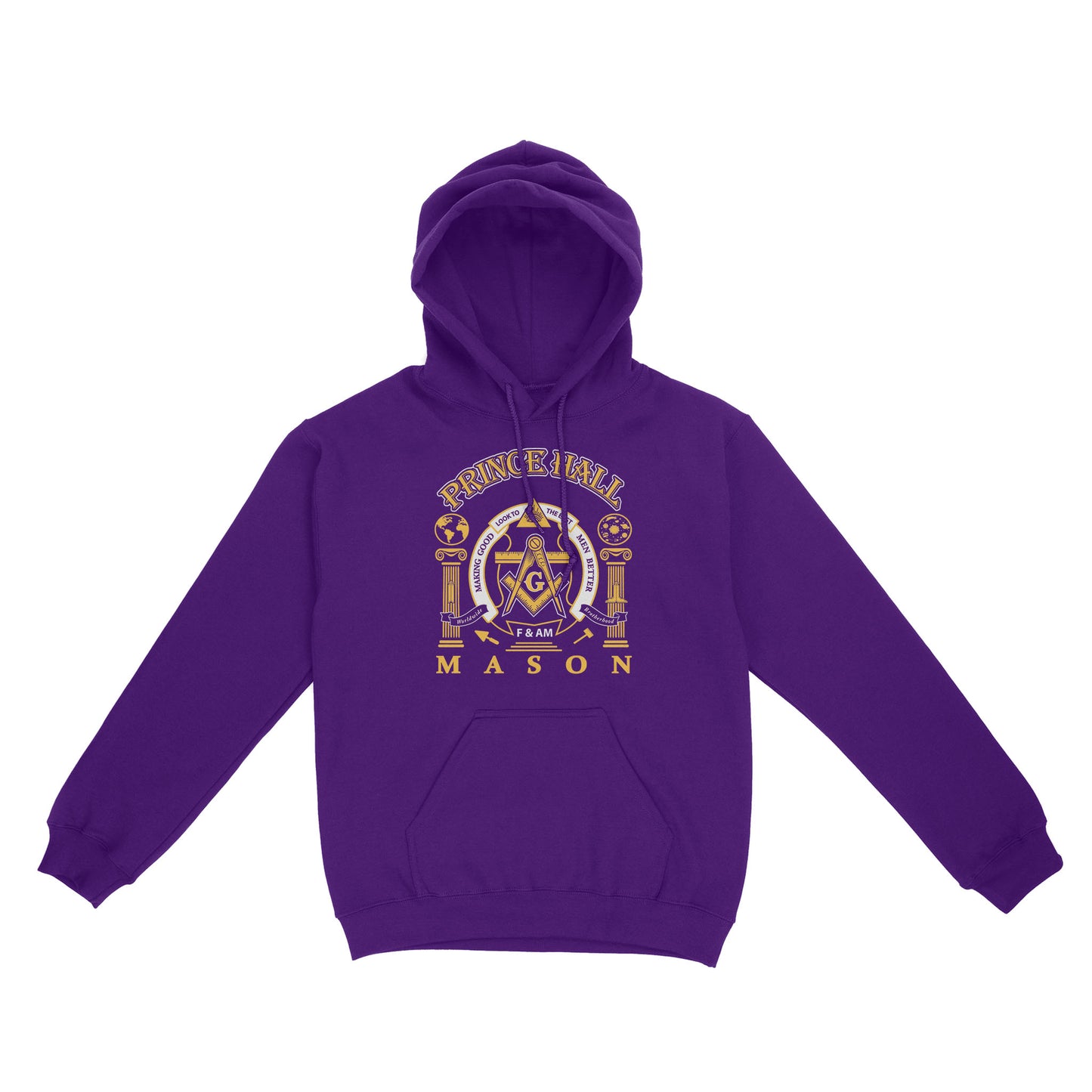 Prince Hall Mason Making Good Men Better Freemason - Hoodie