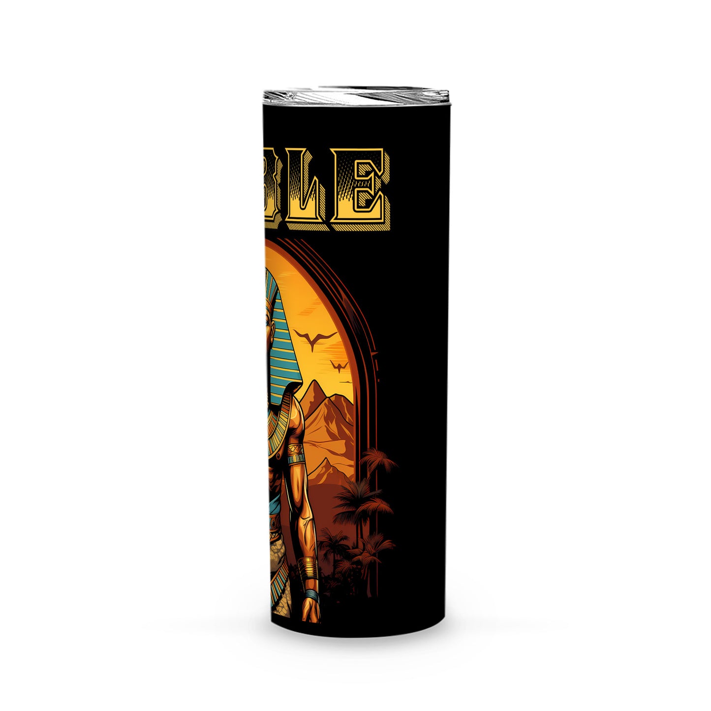 Shriner Egyptian Pharaoh King Tutankhamun - Skinny Tumbler - MS230728_11