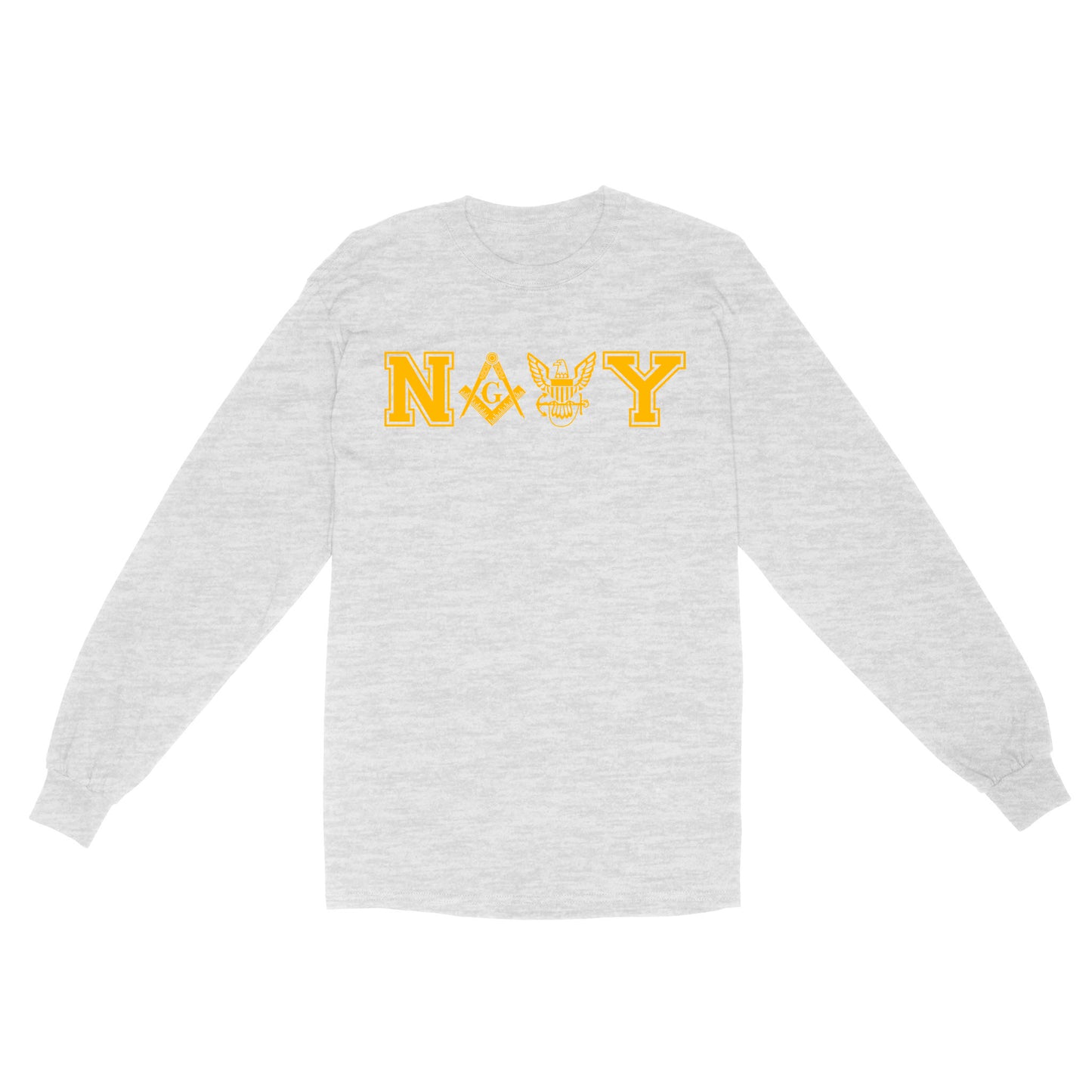 Navy Freemason - Long Sleeve