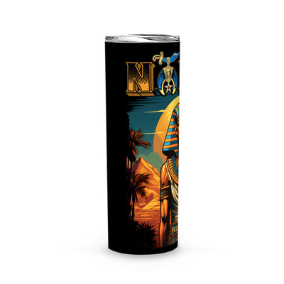 Noble Shriner Pharaoh Tutankhamun AEAONMS - Skinny Tumbler - MS230728_05b