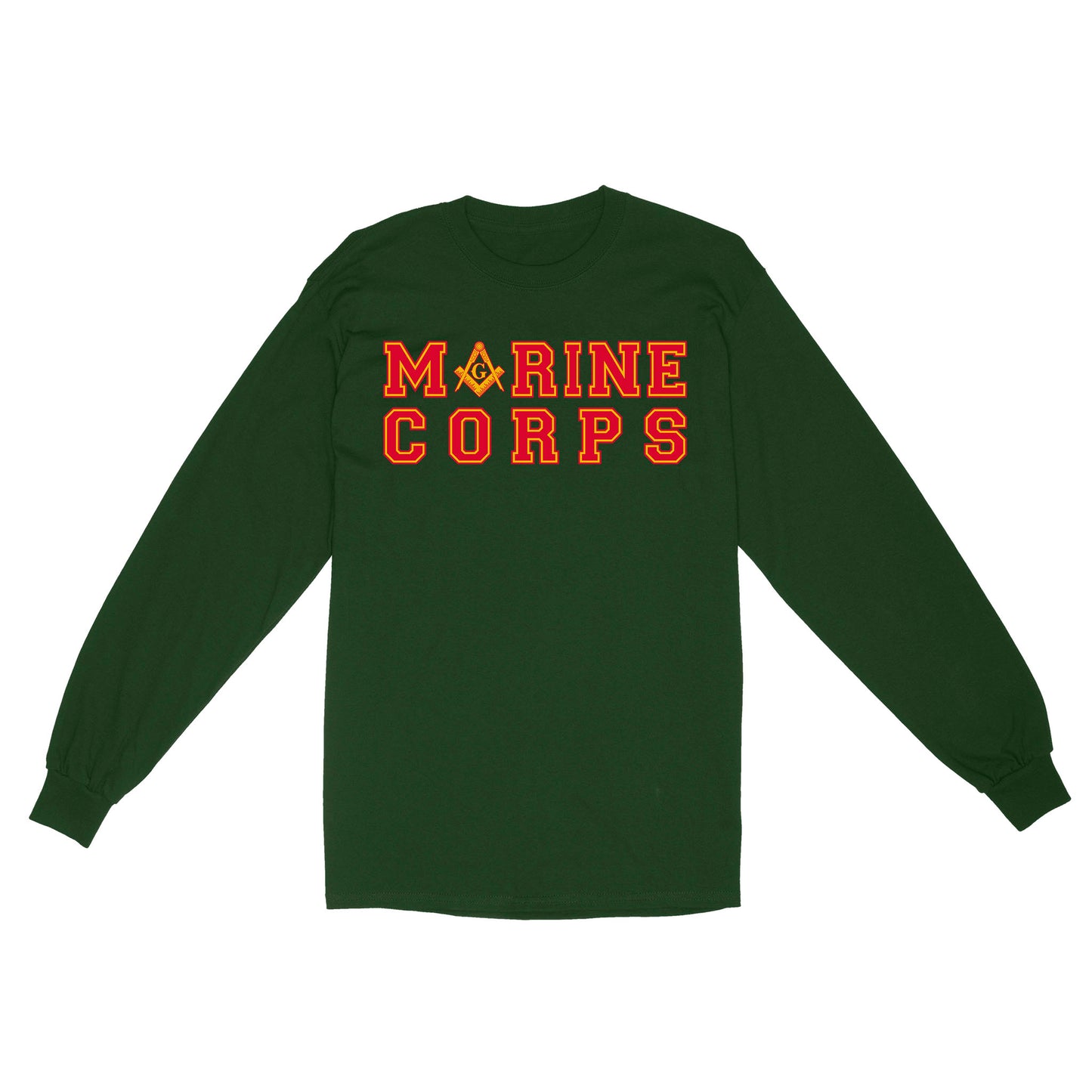 Marine Corps Freemason - Long Sleeve