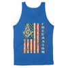 American Flag Freemason - Standard Tank