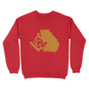 Georgia Freemason State Map Square & Compass Symbol - Sweatshirt