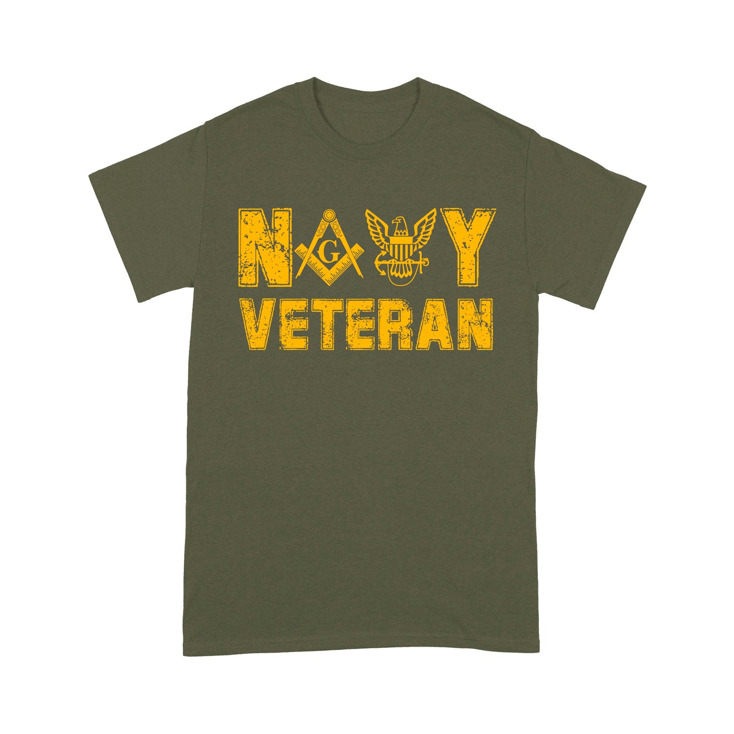 Navy Veteran Freemason - T Shirt