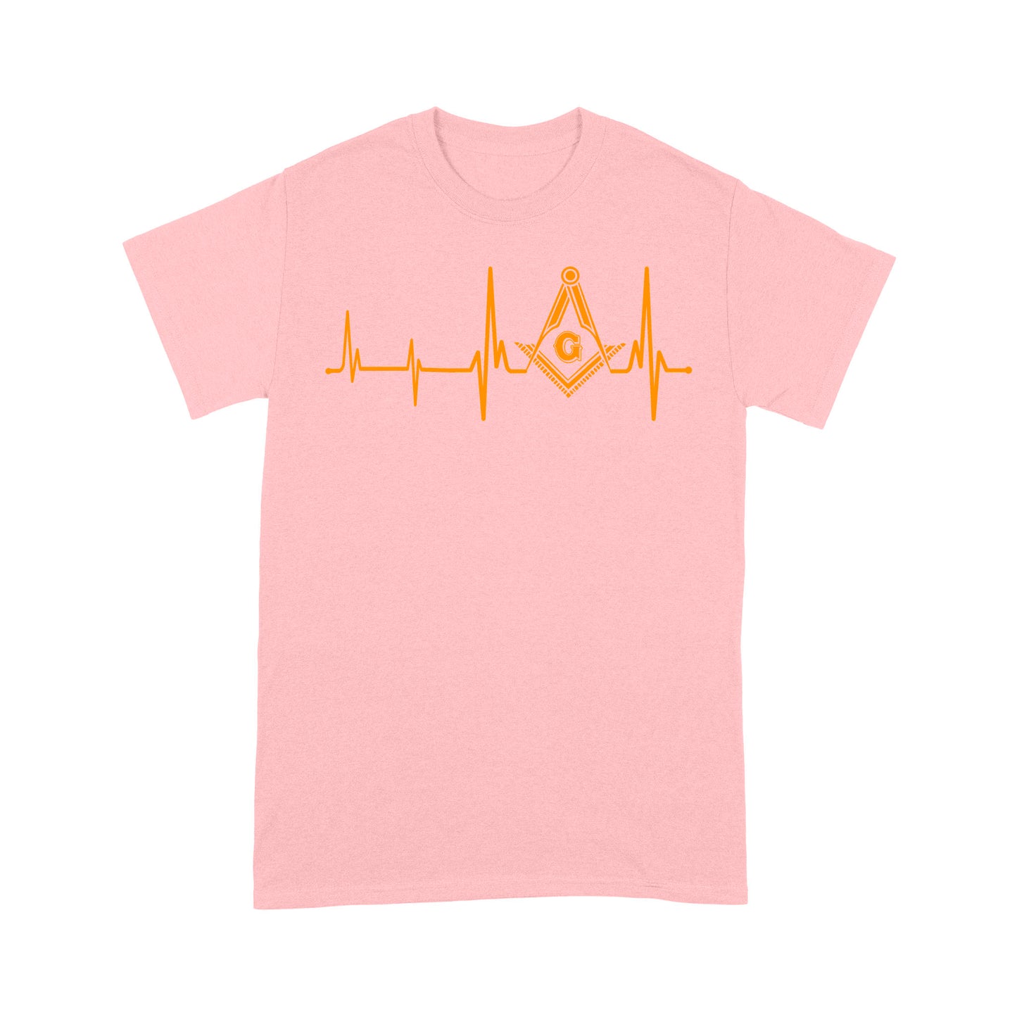 Heartbeat Freemason - Premium T Shirt