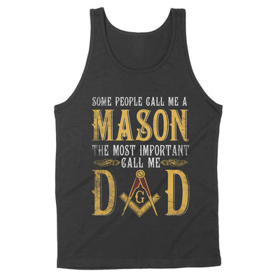 Call Me Dad Freemason - Standard Tank