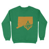 Connecticut Freemason State Square & Compass Symbol - Sweatshirt