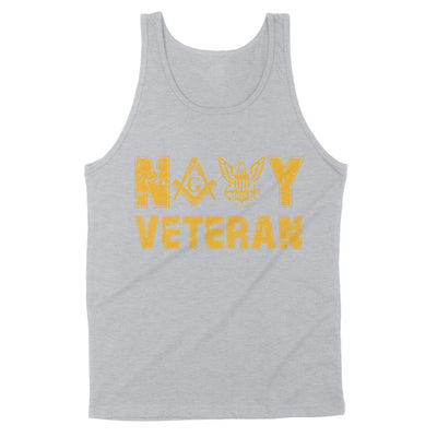 Navy Veteran Freemason - Standard Tank