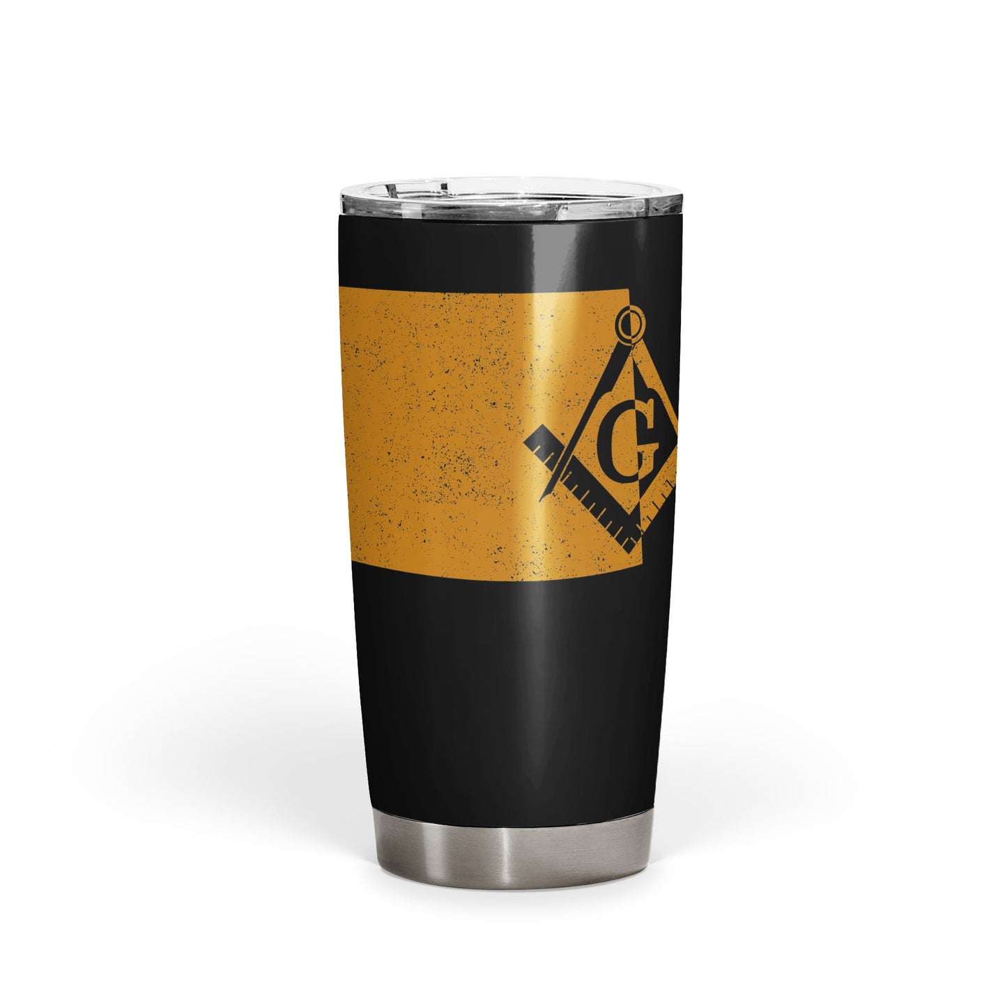 Wyoming Square & Compass Freemason symbol state map - 20oz Fat Tumbler