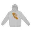 California Freemason State Map Square & Compass Symbol - Hoodie