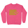 Wyoming Freemason State Map Square & Compass Symbol - Sweatshirt