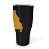 Missouri Square & Compass Freemason symbol state map - 30oz Fat Tumbler