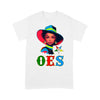 OES Black Beautiful Sister Floppy Wide - Brimmed Hat FATAL - T Shirt - OES230707_01