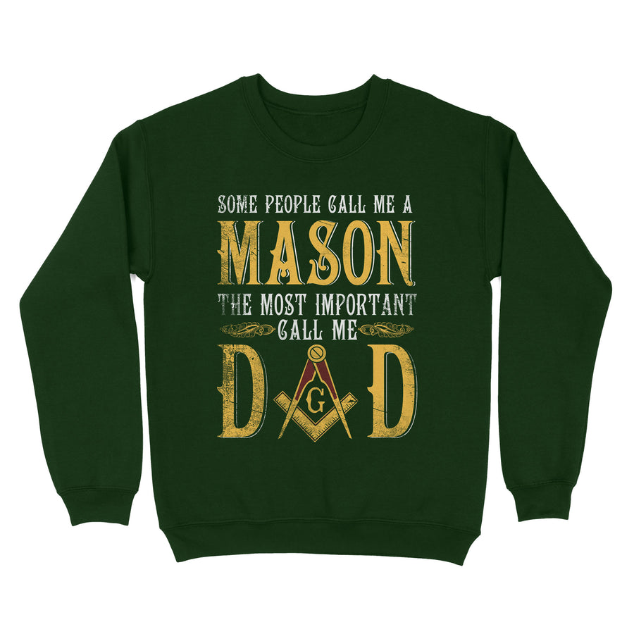 Call Me Dad Freemason - Sweatshirt