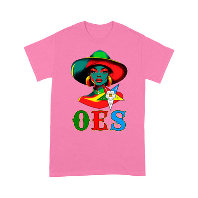 OES Black Beautiful Sister Floppy Wide - Brimmed Hat FATAL - T Shirt - OES230710_07