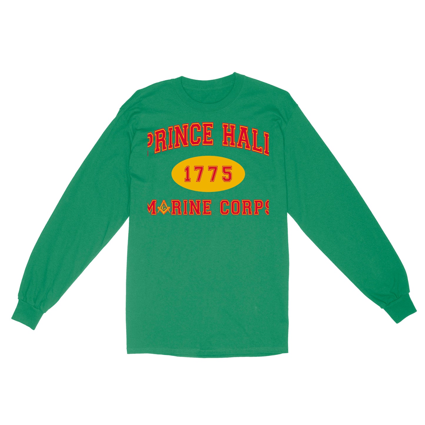 Prince Hall 1775 Marine Corps Freemason - Long Sleeve