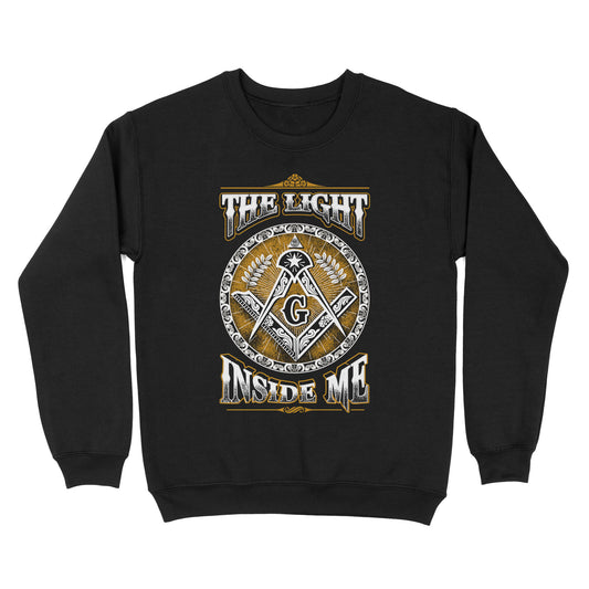 The Light Inside Me Freemason - Sweatshirt