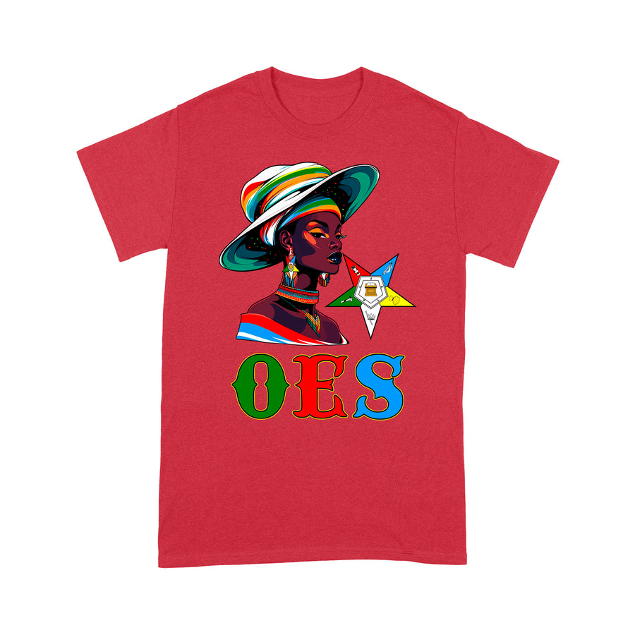 OES Black Beautiful Sister Floppy Wide - Brimmed Hat FATAL - T Shirt - OES230710_09