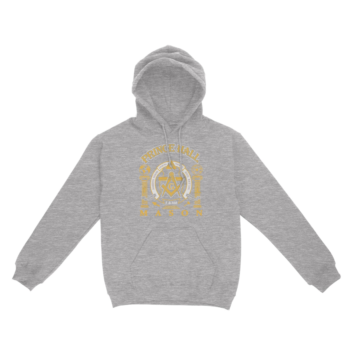 Prince Hall Mason Making Good Men Better Freemason - Hoodie