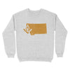 Montana Freemason State Map Square & Compass Symbol - Sweatshirt