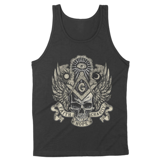 Faith Charity Hope Freemason - Standard Tank