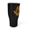 Louisiana Square & Compass Freemason symbol state map - 30oz Fat Tumbler