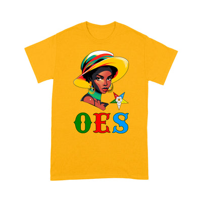 OES Black Beautiful Sister Floppy Wide - Brimmed Hat FATAL - T Shirt - OES230707_02