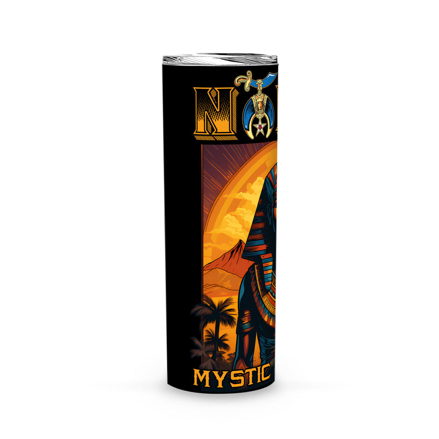 Noble Mystic Shriner Egyptian Pharaoh King - Skinny Tumbler - MS230728_13