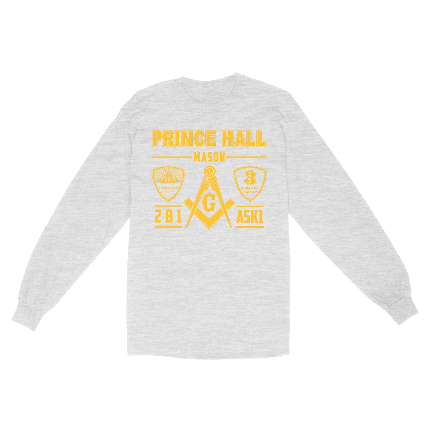 Prince Hall Mason 2B1 ASK1 Freemason - Long Sleeve