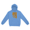 Nevada Freemason State Map Square & Compass Symbol - Hoodie