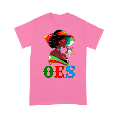 OES Black Beautiful Sister Floppy Wide - Brimmed Hat FATAL - T Shirt - OES230710_01