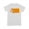 Montana Freemason State Map Square & Compass Symbol - T Shirt