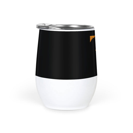 Maryland Square & Compass Freemason symbol state map - Wine Tumbler