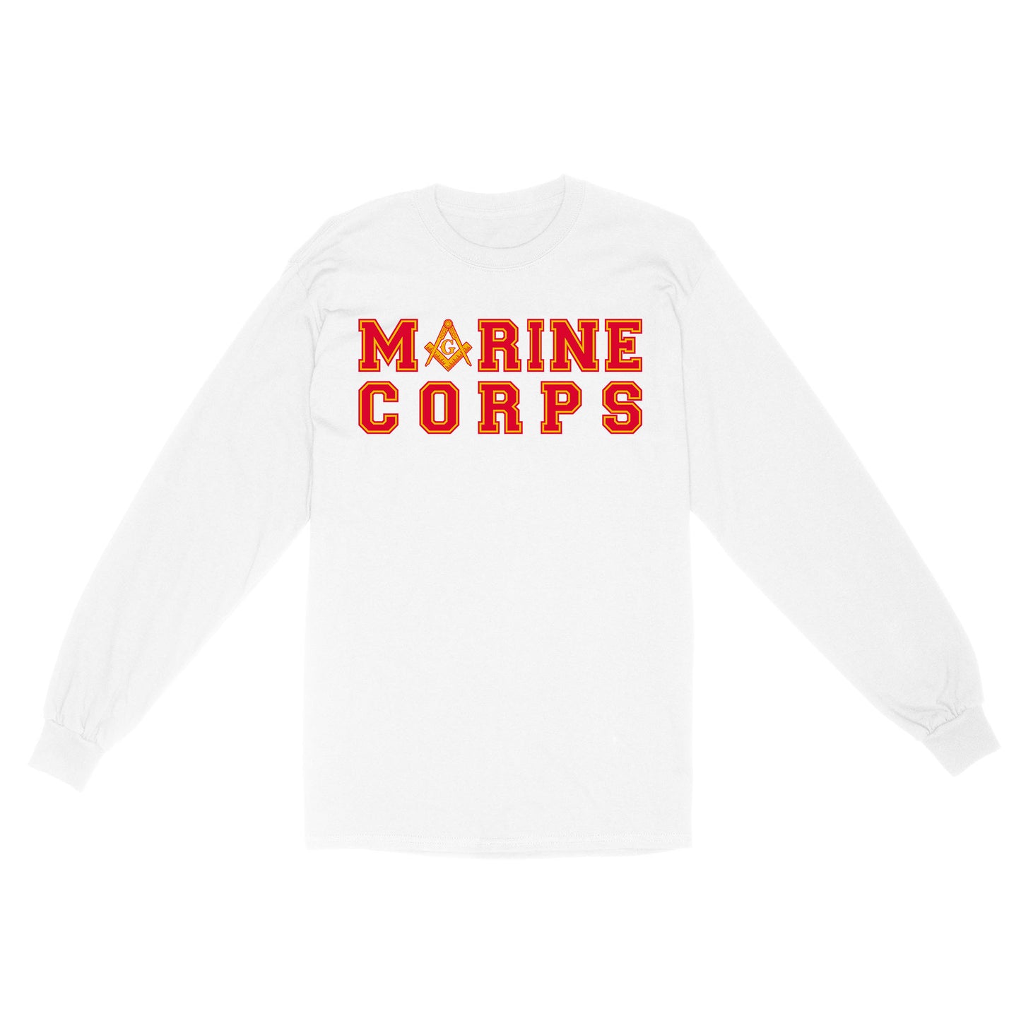 Marine Corps Freemason - Long Sleeve