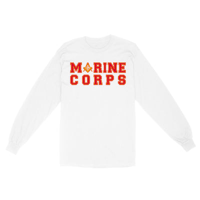 Marine Corps Freemason - Long Sleeve