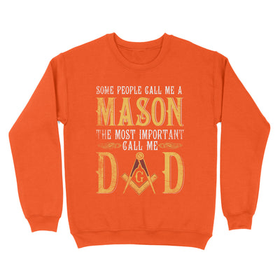 Call Me Dad Freemason - Sweatshirt