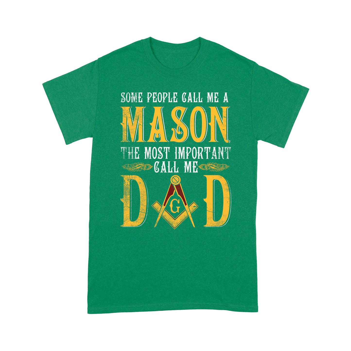 Call Me Dad Freemason - Premium T Shirt