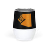 Colorado Square & Compass Freemason symbol state map - Wine Tumbler