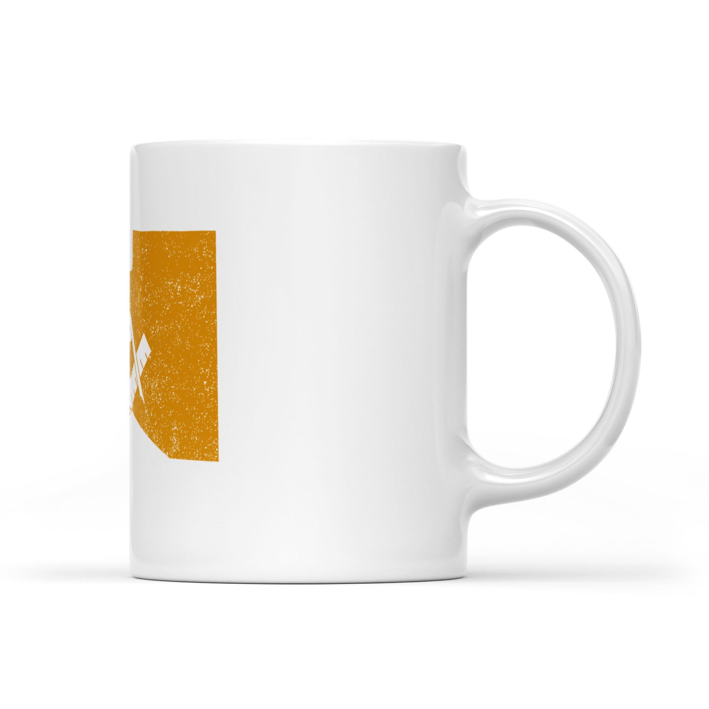 Arizona square & compass freemason symbol state map - White Mug