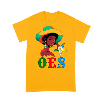 OES Black Beautiful Sister Floppy Wide - Brimmed Hat FATAL - T Shirt - OES230710_08