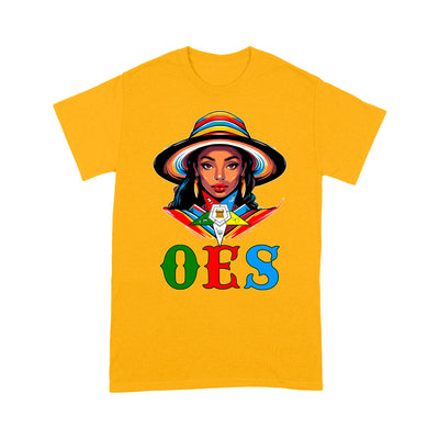 OES Black Beautiful Sister Floppy Wide - Brimmed Hat FATAL - T Shirt - OES230710_06