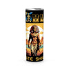 Noble Mystic Shriner Egyptian Pharaoh King Muscle - Skinny Tumbler - MS230728_14