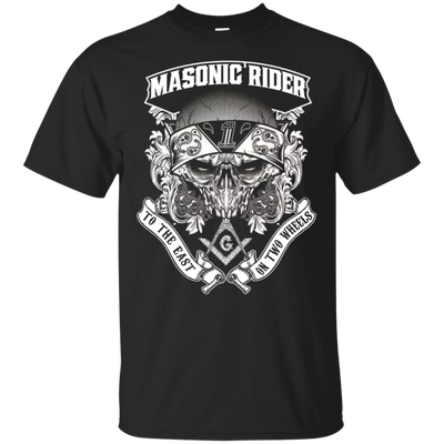 Masonic Rider Skull Look To The East Freemason Square & Compass
